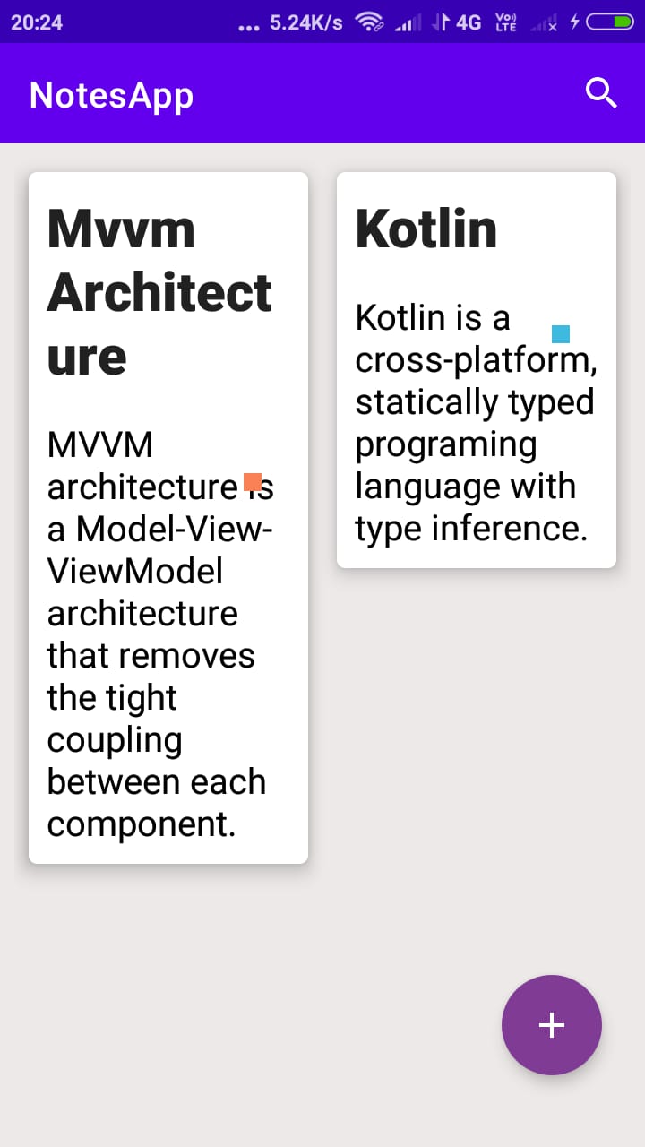 GitHub - Sanjay45/MVVM_NotesApp: An Android Application Which Helps ...
