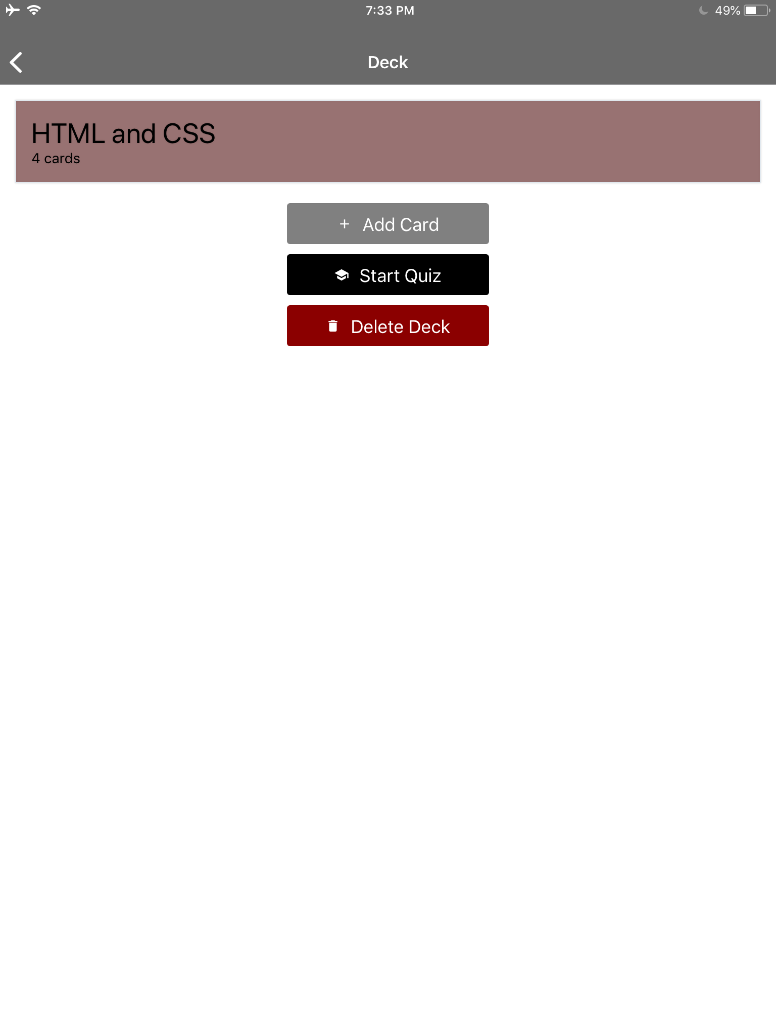GitHub - sanjib/ReactND-Project-Mobile-Flashcards: React Native mobile ...