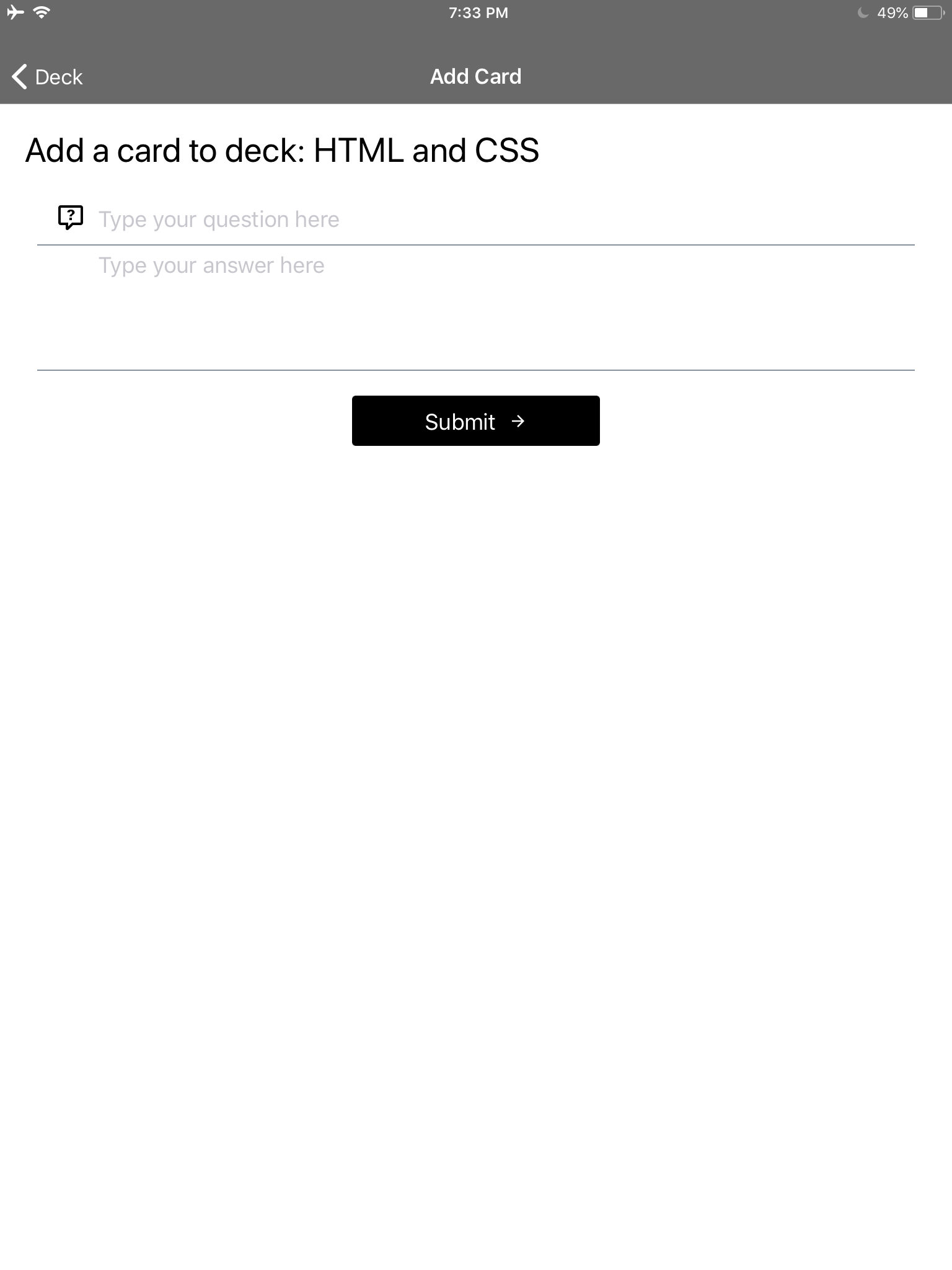 GitHub - sanjib/ReactND-Project-Mobile-Flashcards: React Native mobile ...