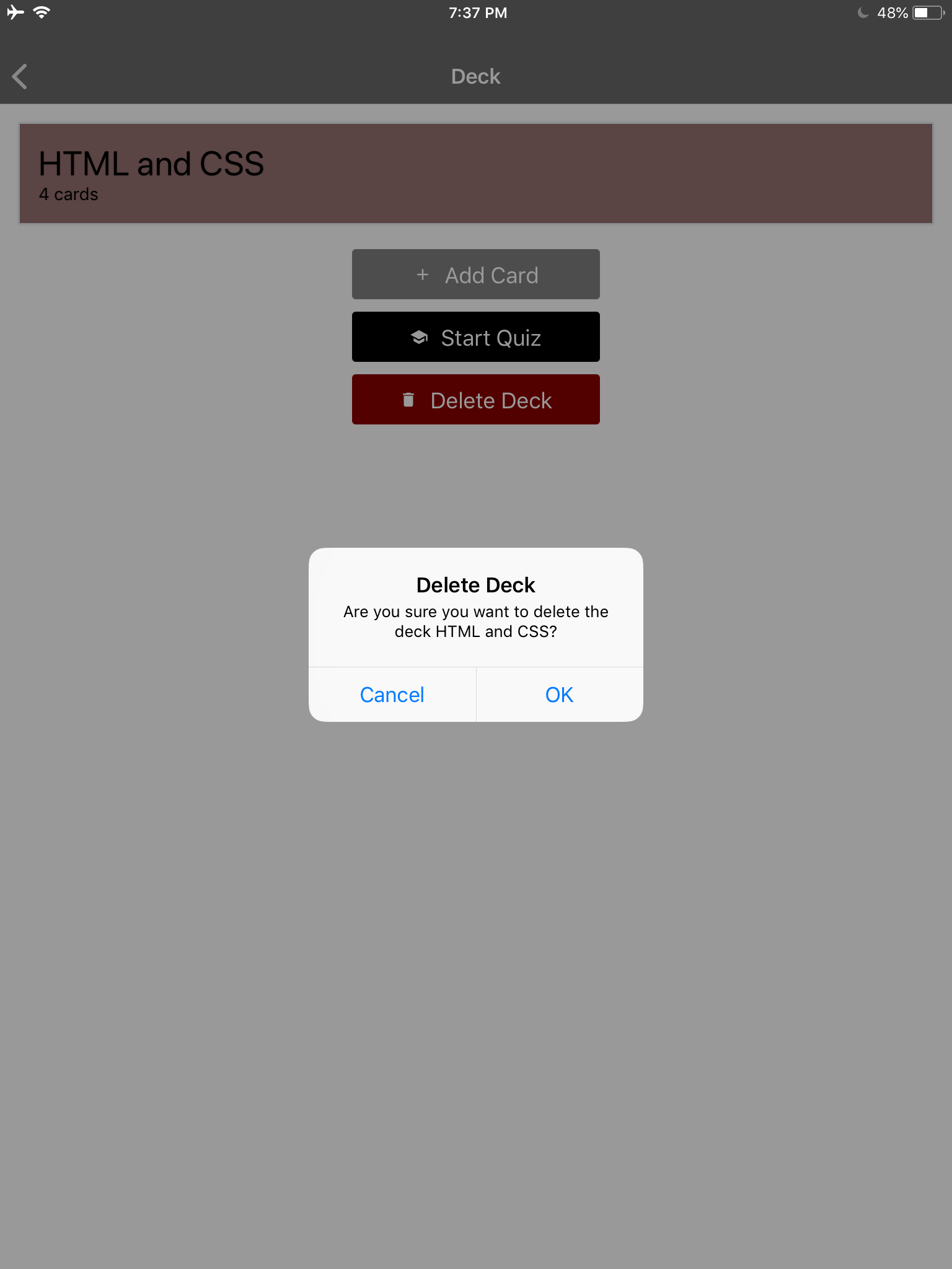 GitHub - sanjib/ReactND-Project-Mobile-Flashcards: React Native mobile ...