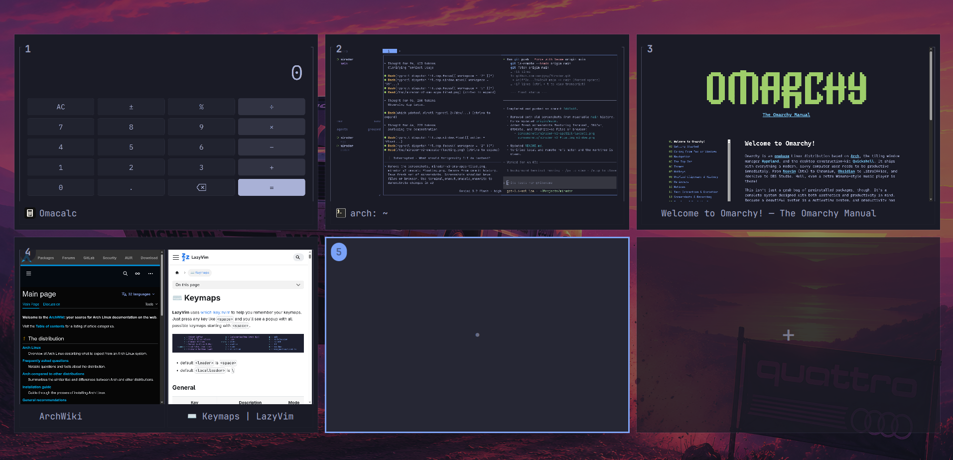 Mirador version 2 fullscreen workspace overview