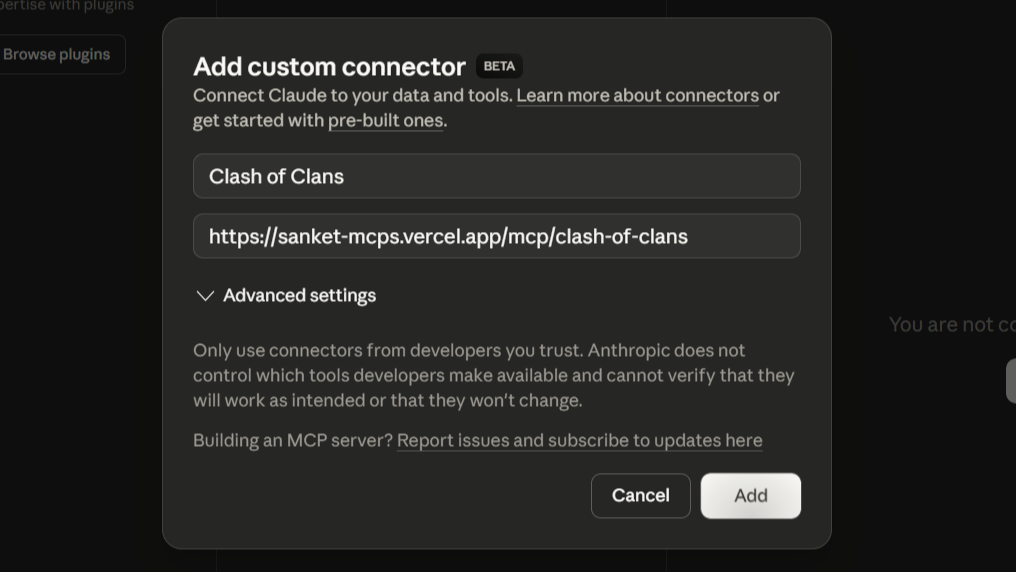 Add MCP Server