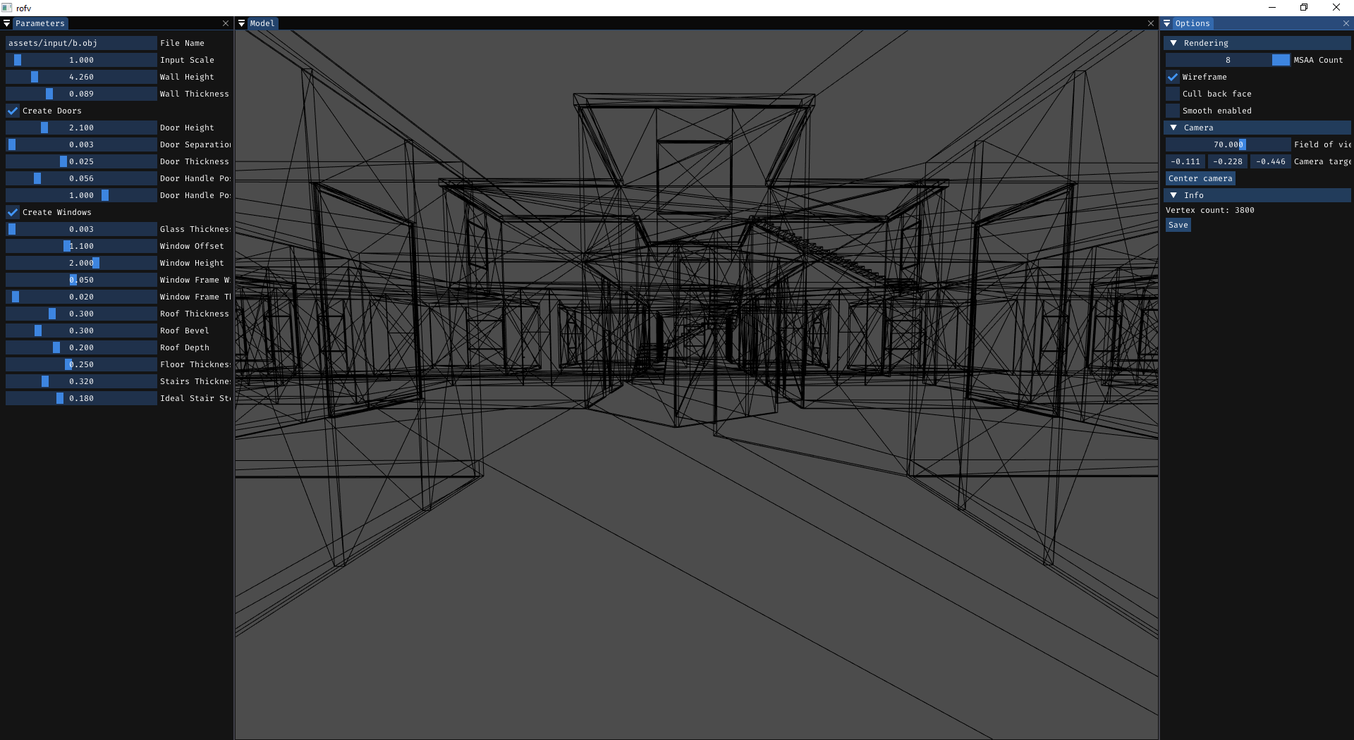 GitHub - santaclose/archthing: tool for creating 3D houses and ...