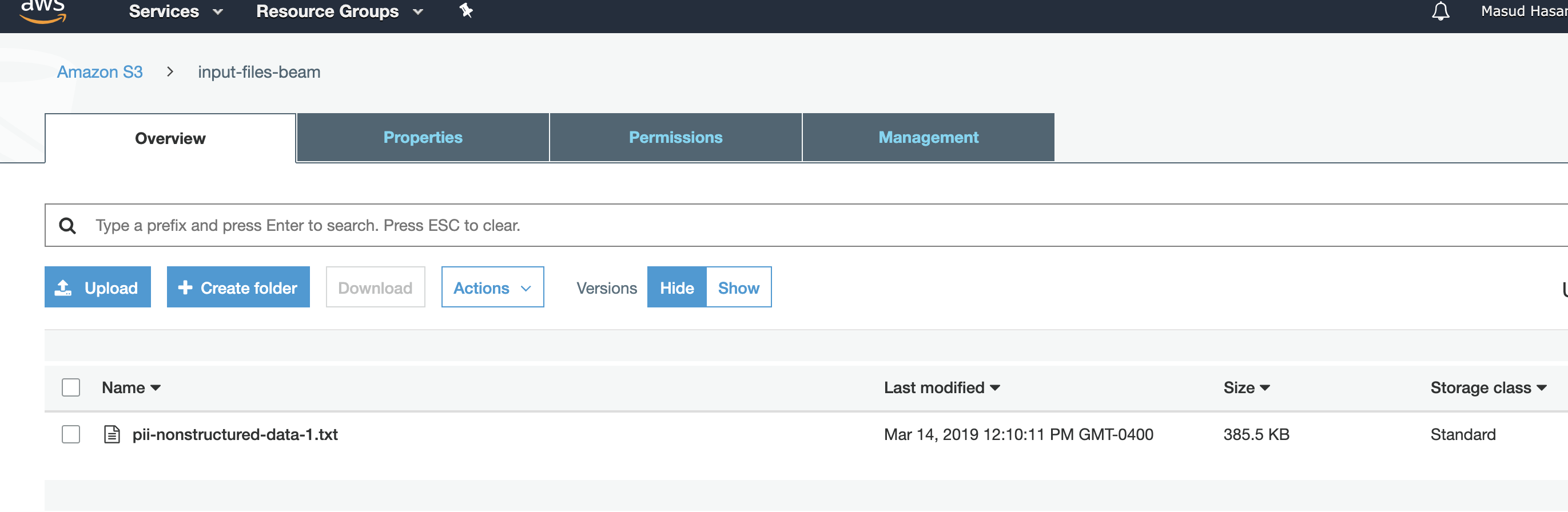 AWS S3 Bucket