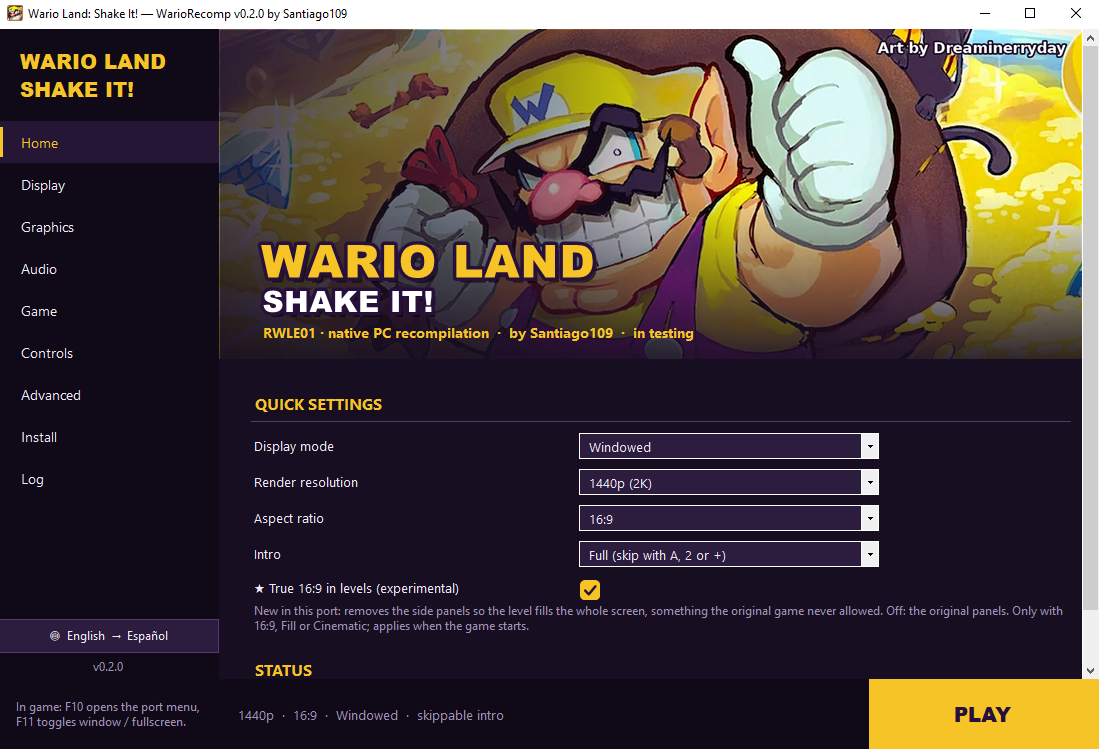 The launcher