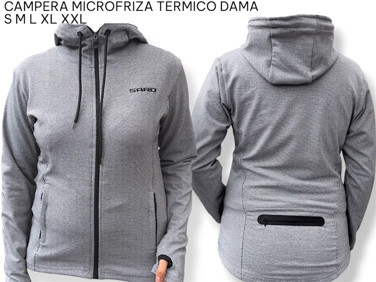 CAMPERA ELAST. MICROFRIZA DAMA  - imagen 1