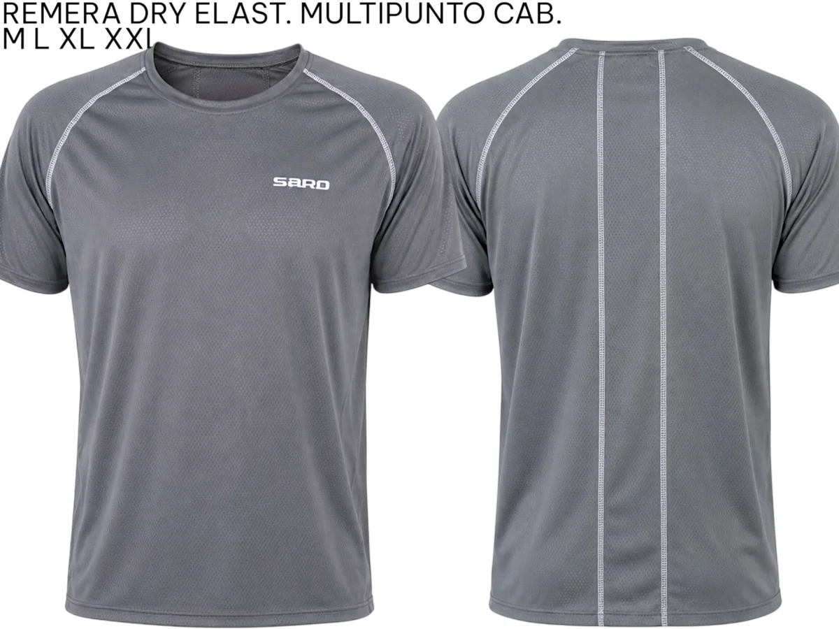 REMERA DRY ELAST. MULTIPUNRO CAB.  - imagen 1