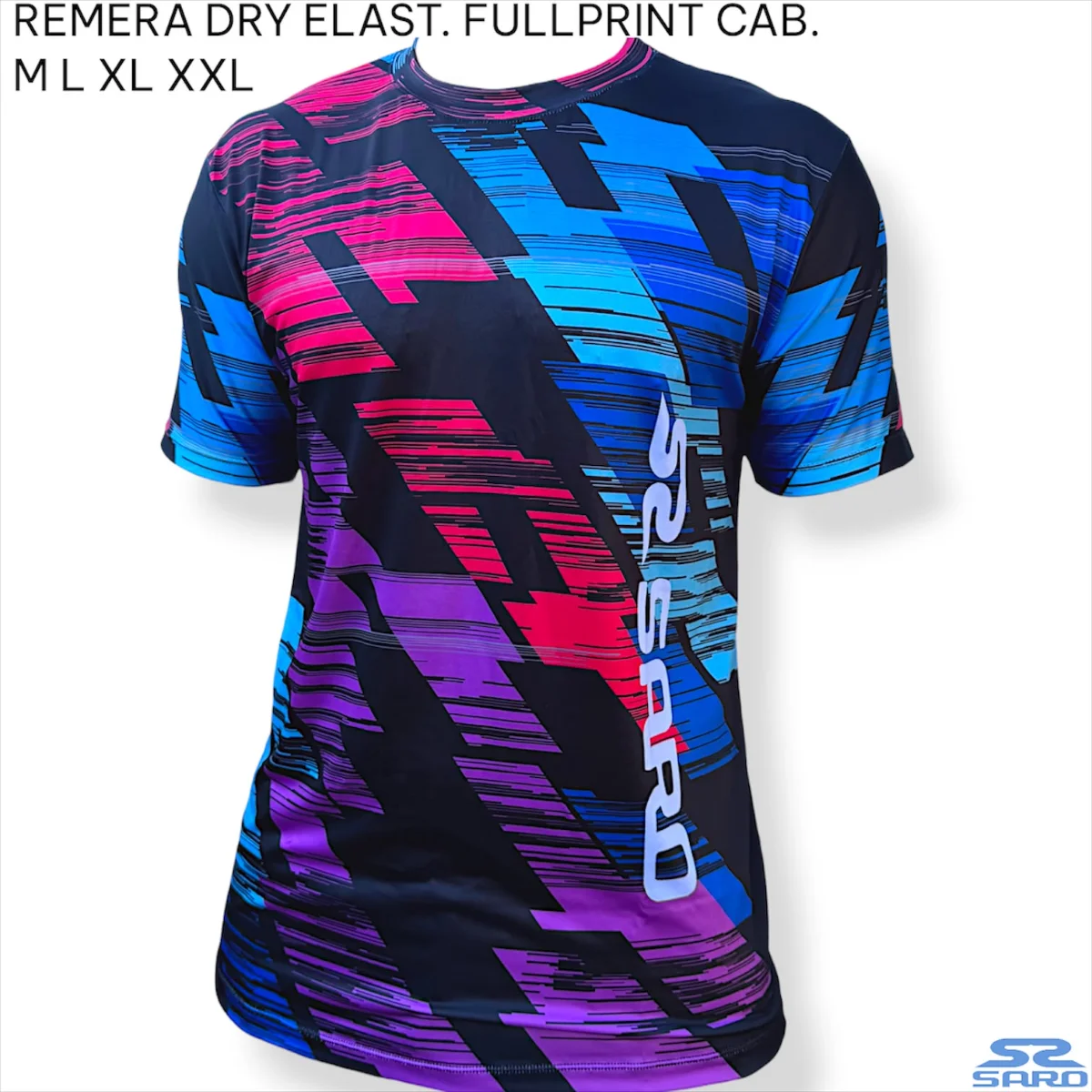 REMERA DRY ELAST. FULLPRINT CAB. - imagen 1