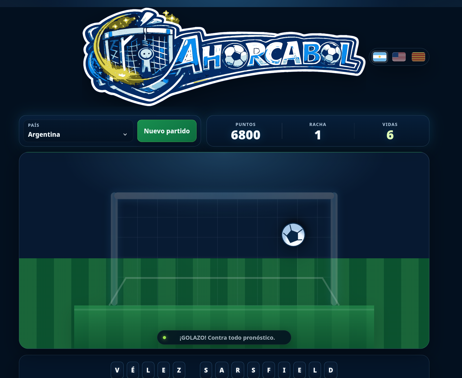 Ahorcabol screenshot