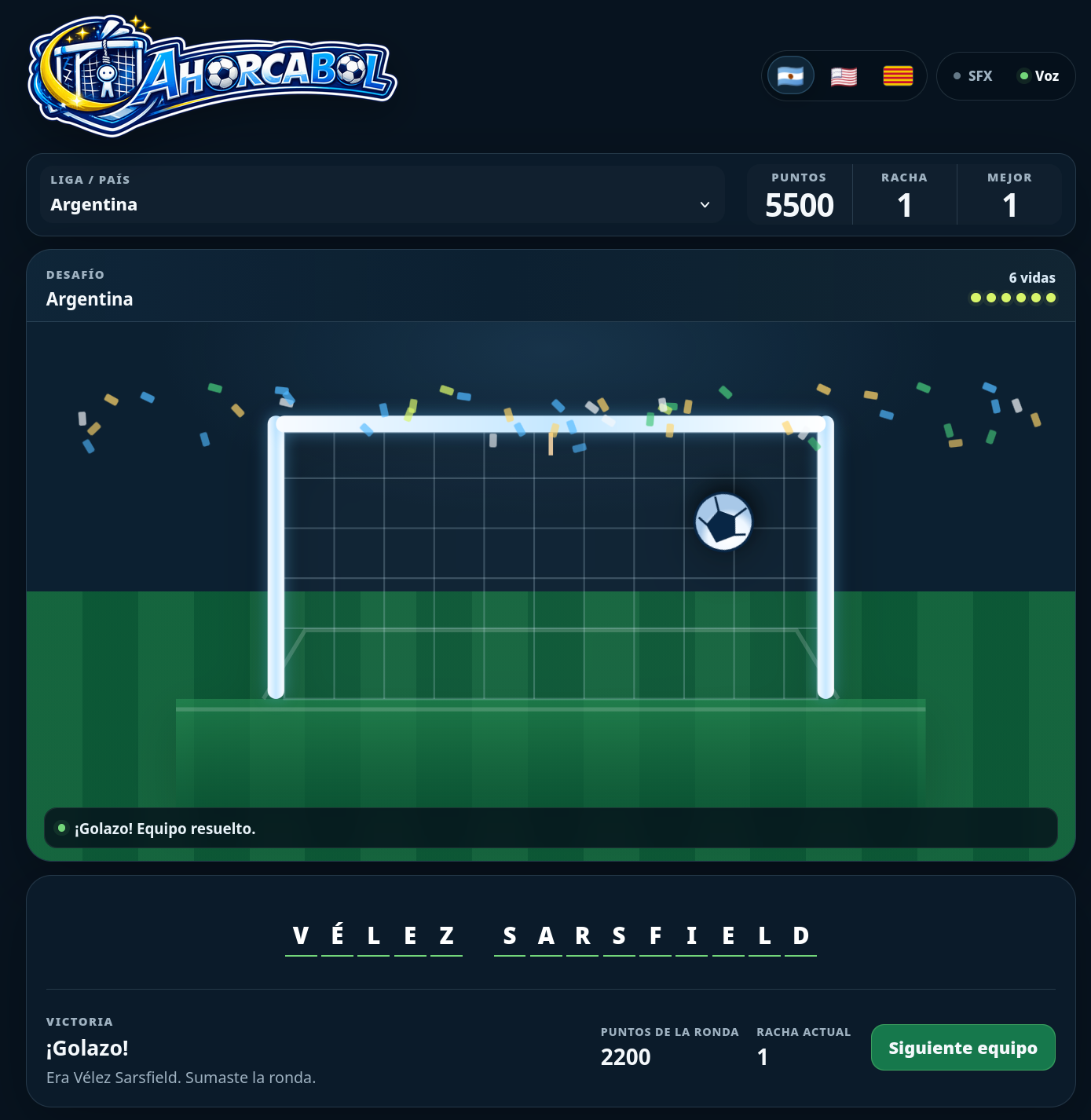 Ahorcabol screenshot