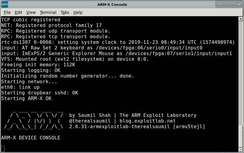 ARM-X Kernel Boot Up