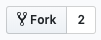 Botão de "Fork"