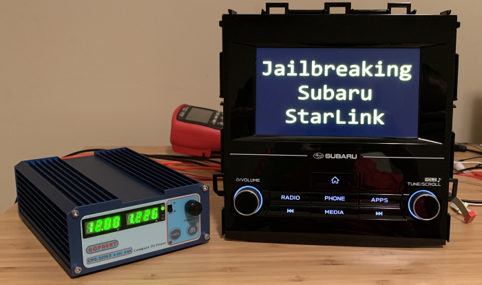 Jailbroken head unit