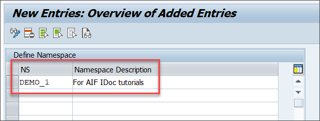 Define Namespace