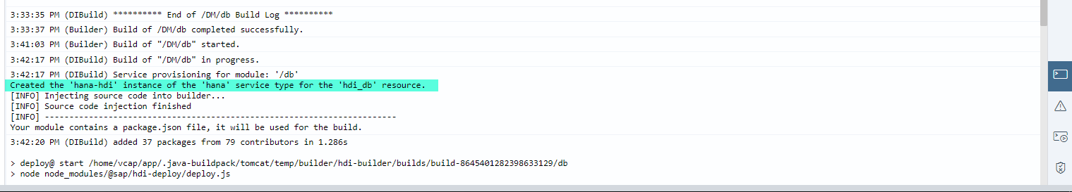 Build db