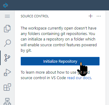 Initialize Repository