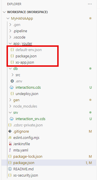 New folder for App Router