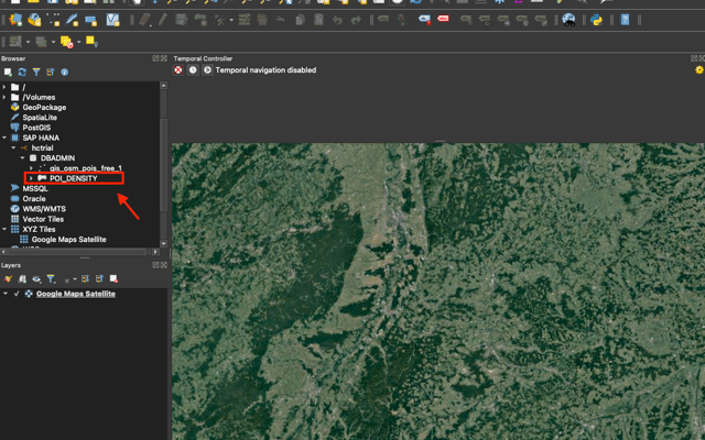 SQL View QGIS
