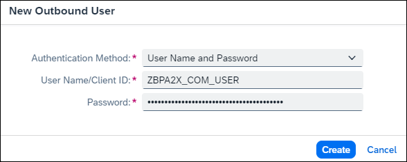 Users for Outbound Communication