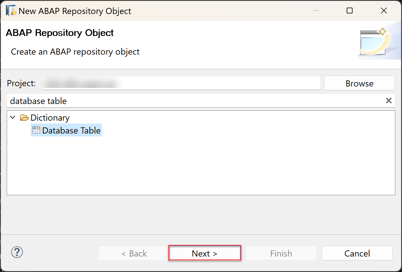 database