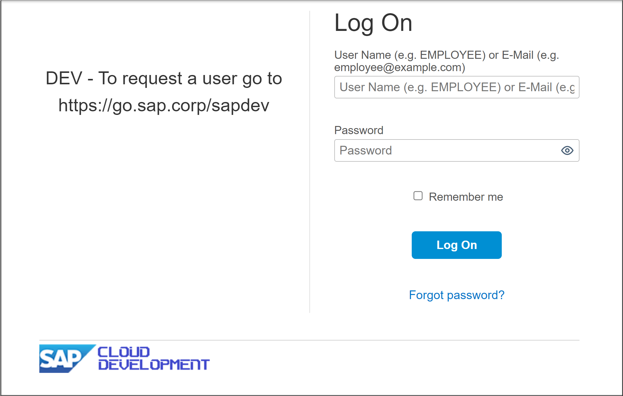 login