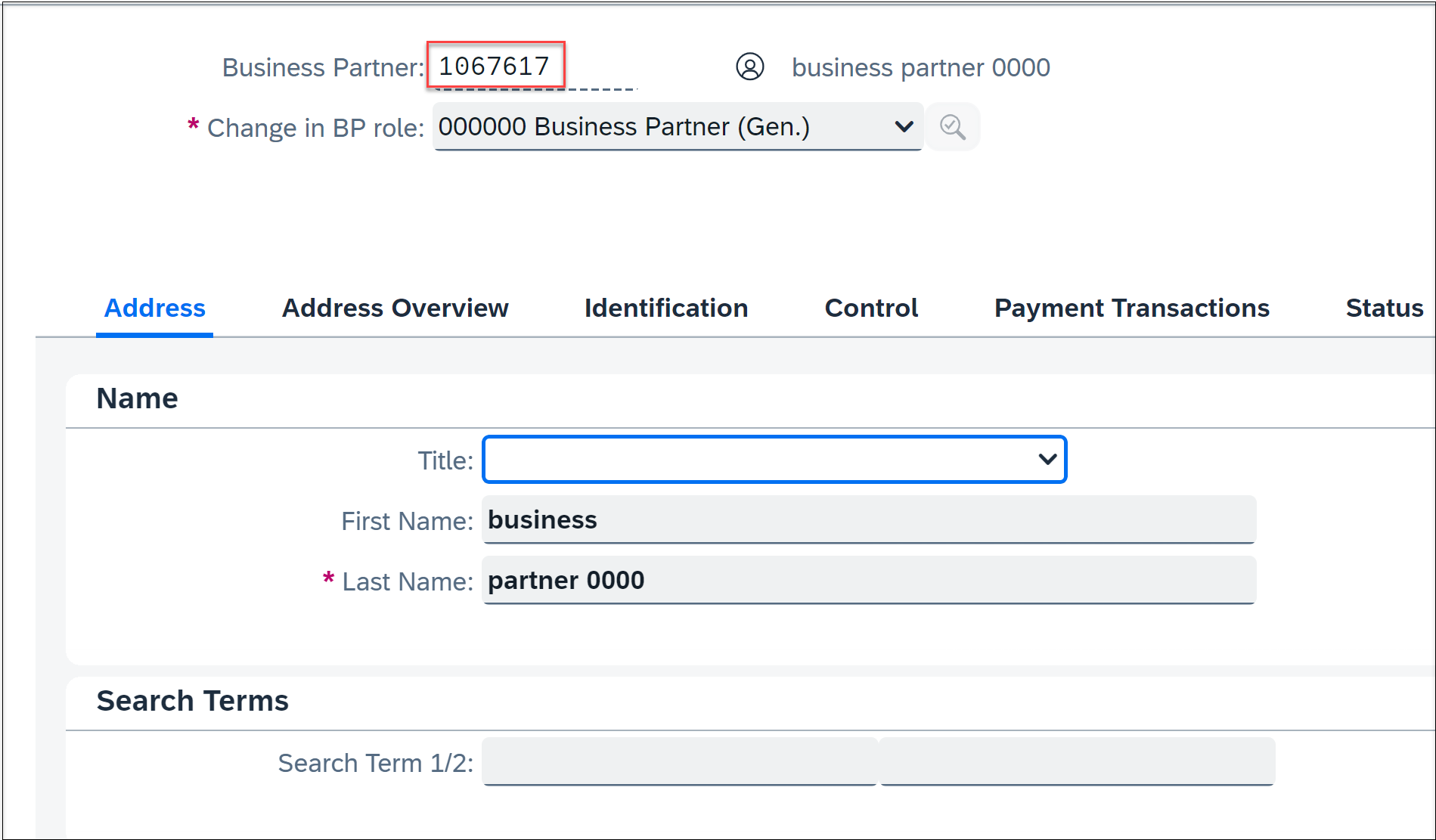 partner id