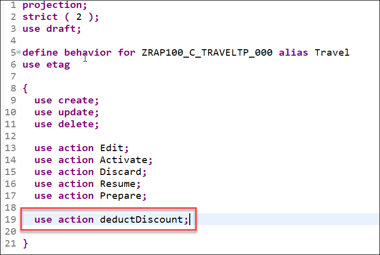 Travel BO Behavior Projection