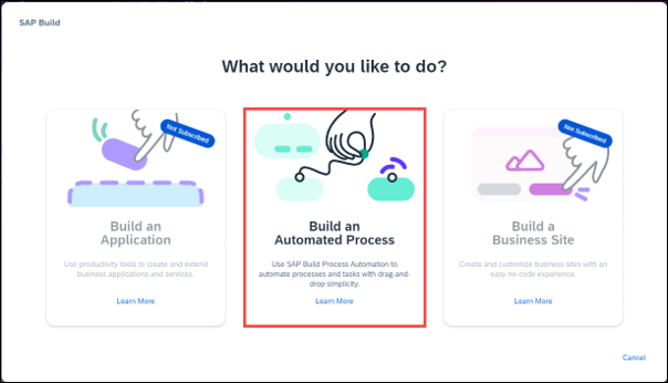 Automated process