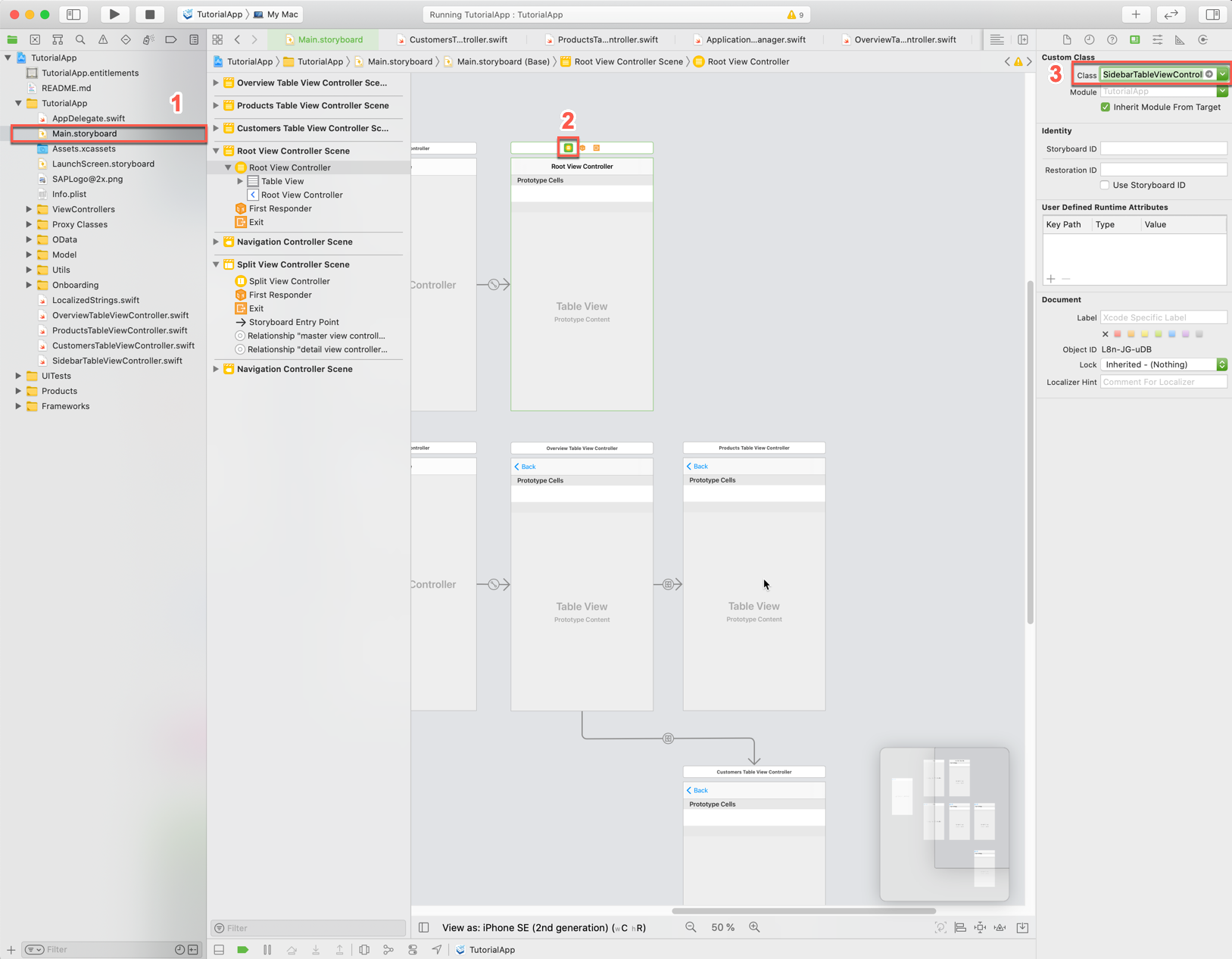Split View Controller