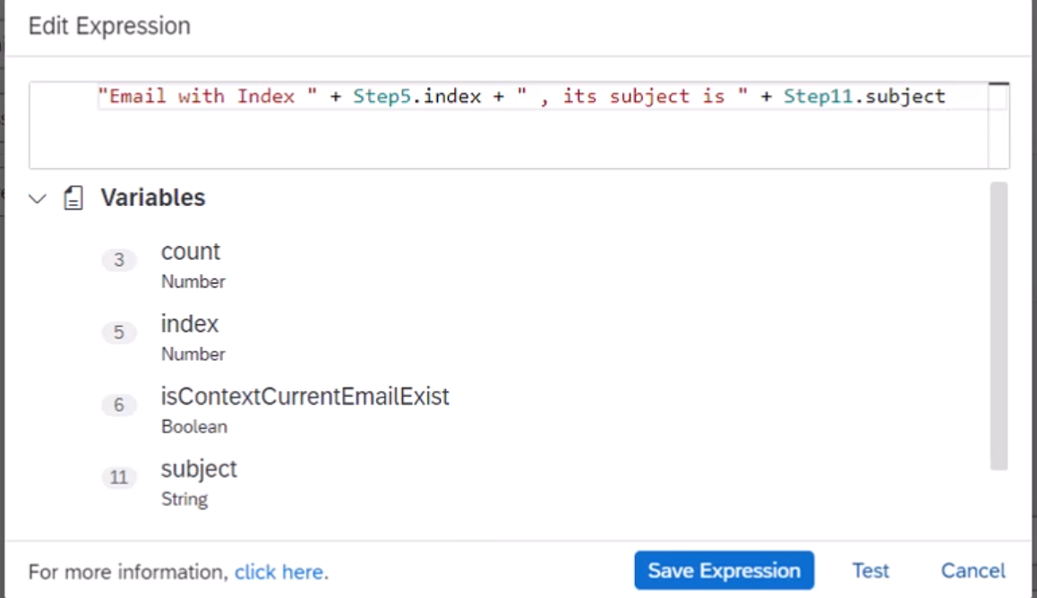 Add A custom log message when printing email subject