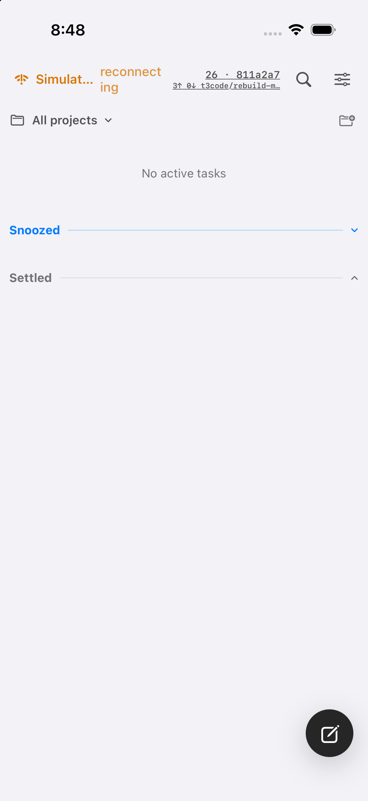 Exact debug build distance