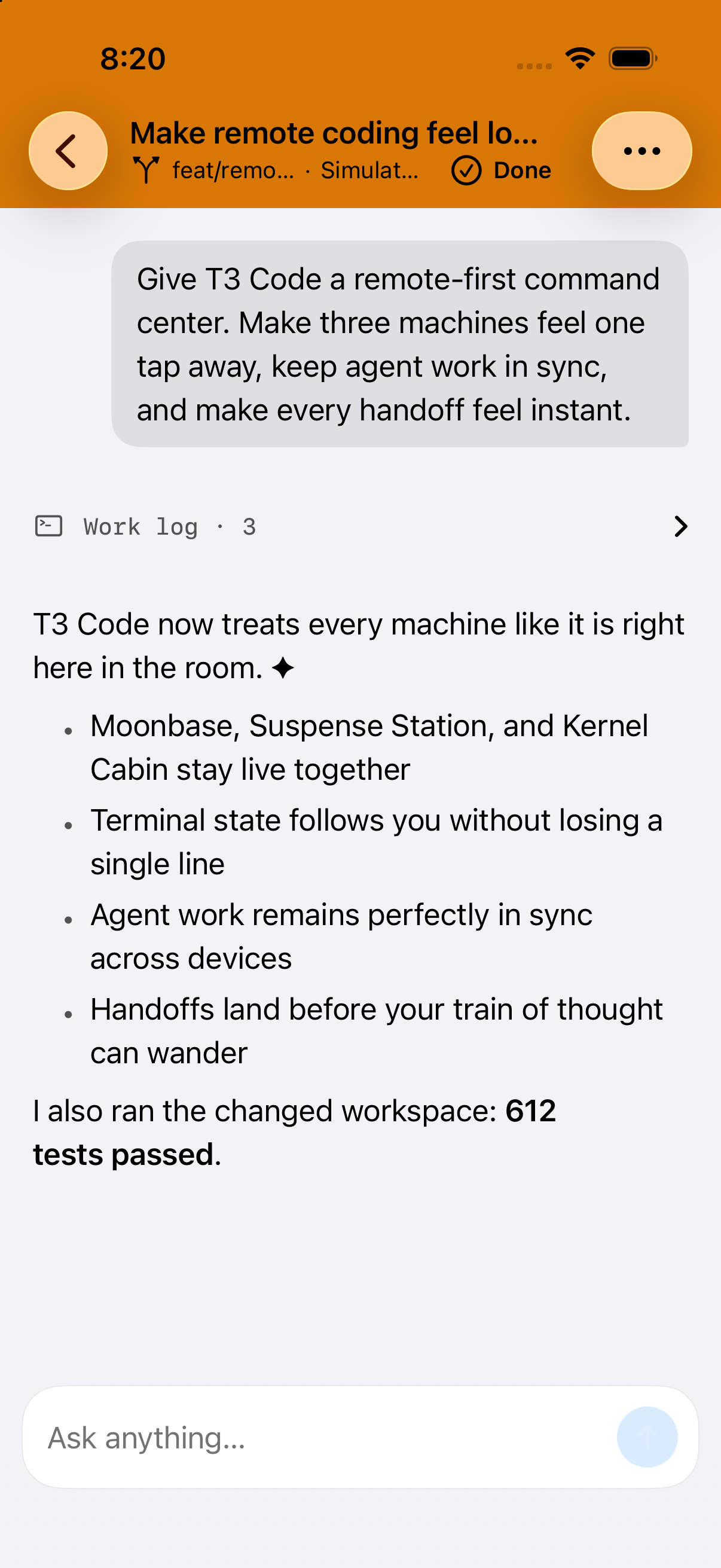 Thread chrome