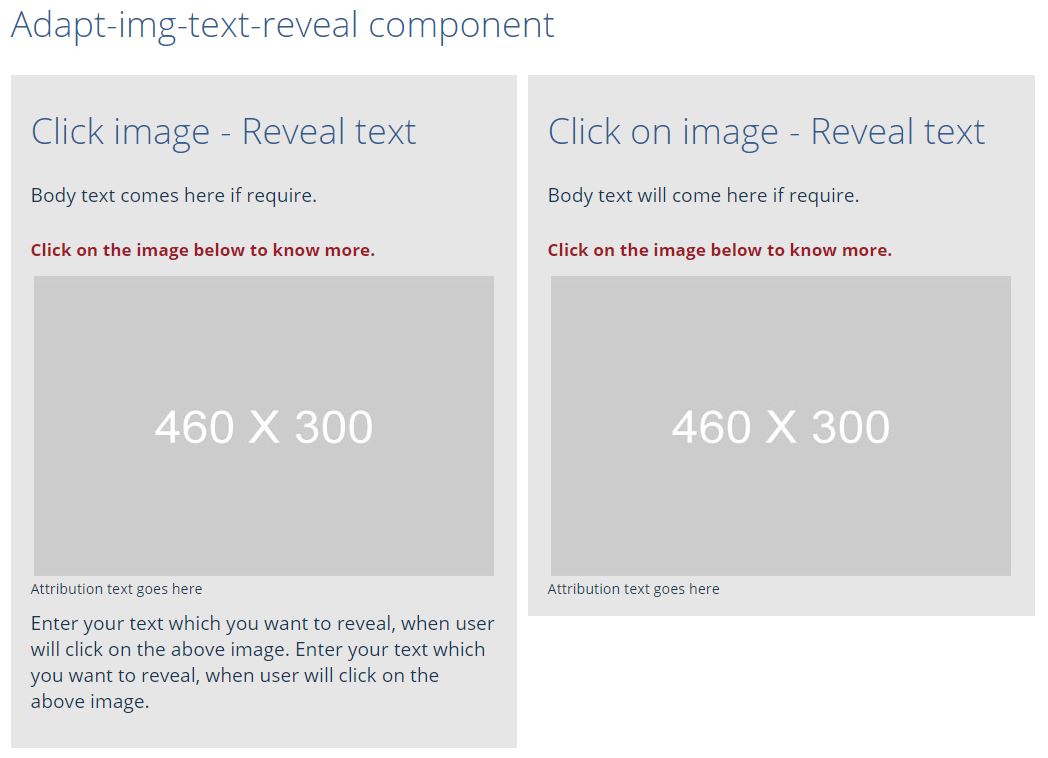 Adapt-img-text-reveal component screenshot