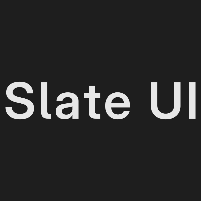 Slate UI