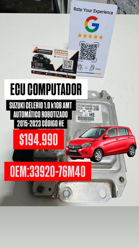 Frontal travesaño subchasis delantero Suzuki Celerio K10B