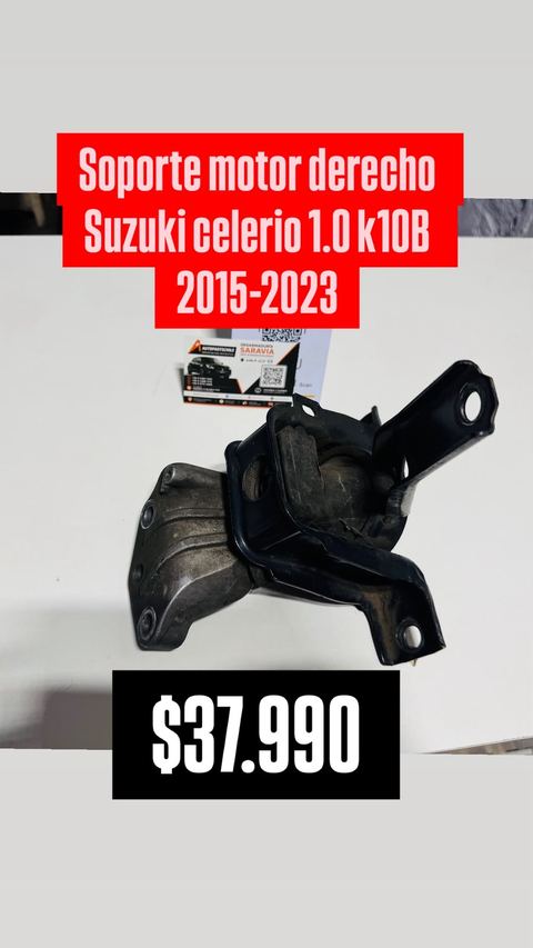 Soporte de motor derecho Suzuki Celerio K10B