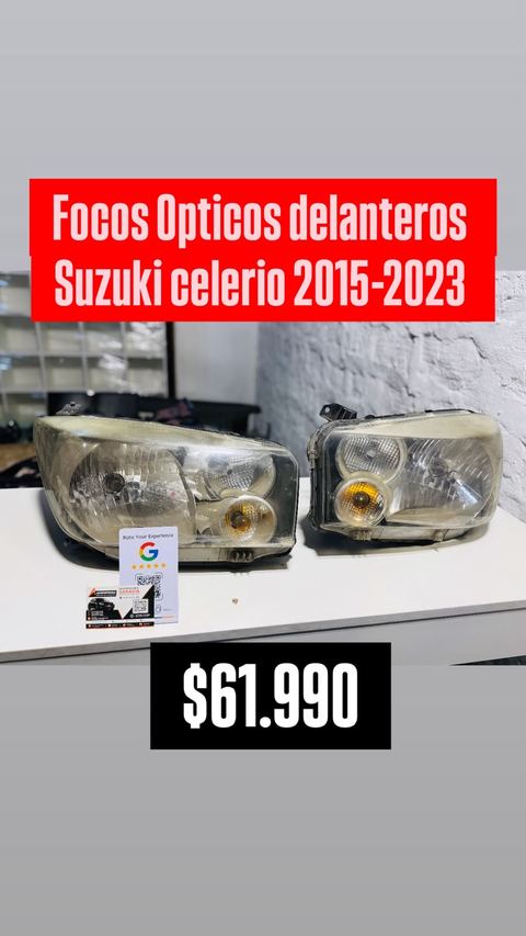 Focos ópticos delanteros Suzuki Celerio K10B