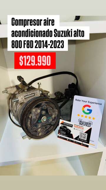 Compresor de aire acondicionado Suzuki Alto 800 F8D