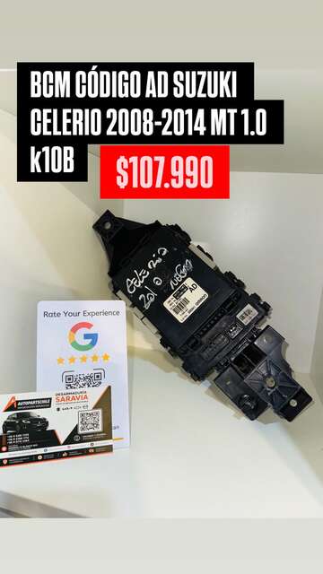 BCM computador de motor código AD Suzuki Celerio K10B
