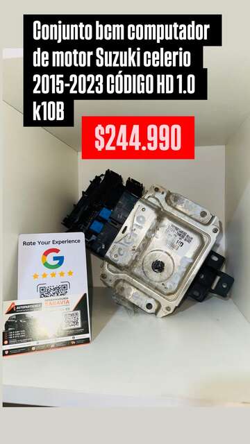 Conjunto BCM computador de motor código HD Suzuki Celerio K10B