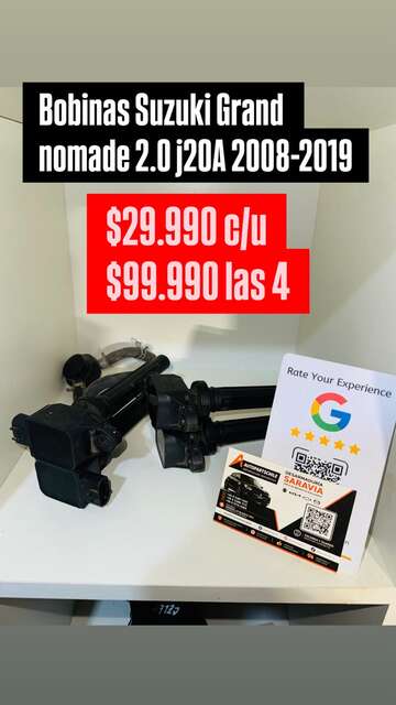 Bobinas de encendido Suzuki Grand Nomade 2.0 J20A
