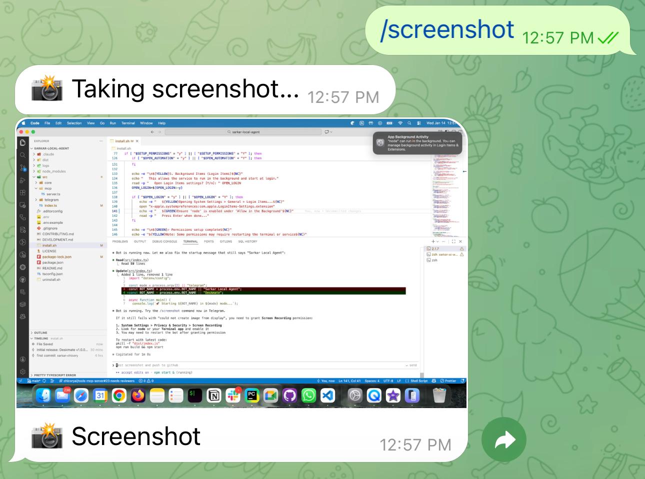 Screenshot Demo