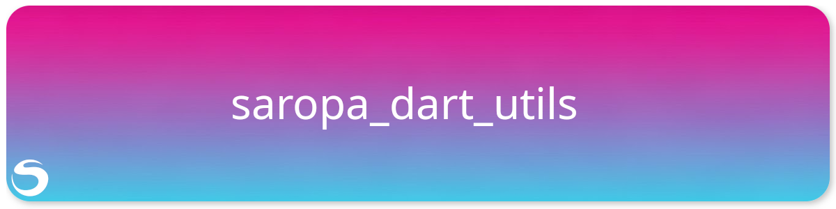 saropa_dart_utils banner