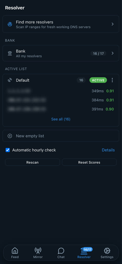 Resolver bank