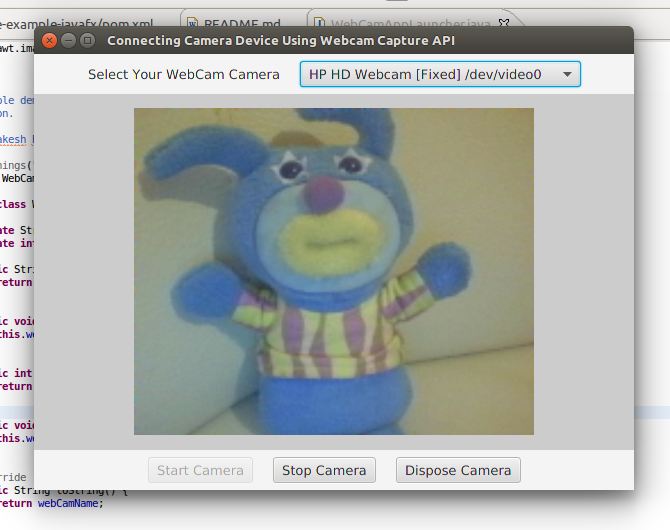 Webcam Video Capture Code In Java 82