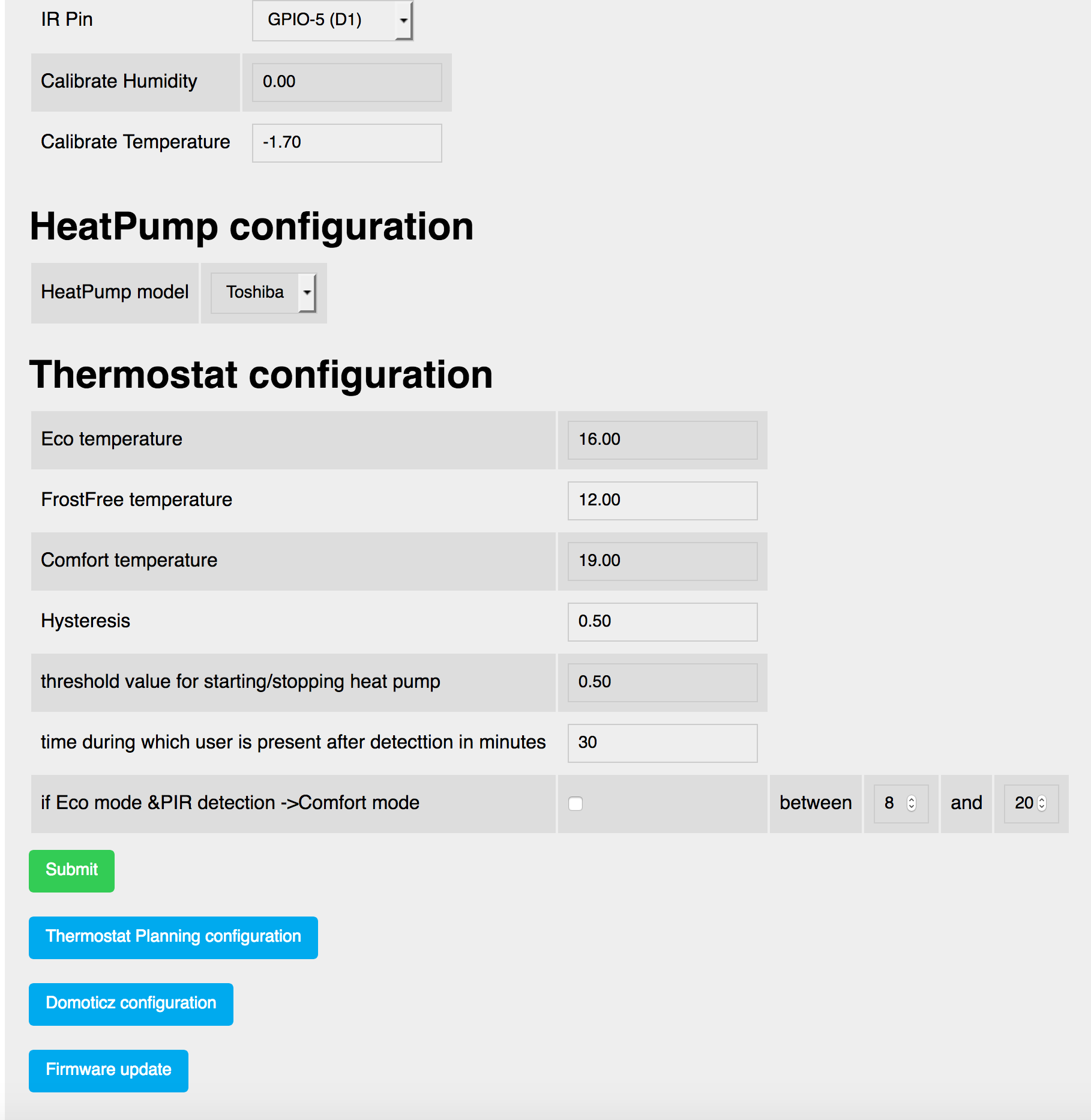 SureStat TS306H Portable Thermostat + Remote Sensor from ACF