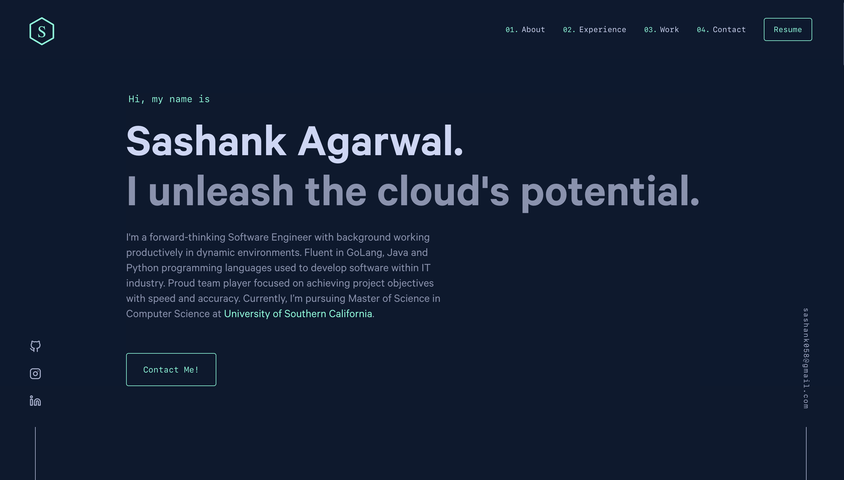 GitHub - sasagarw/SashankPortfolio: My personal website built with ...