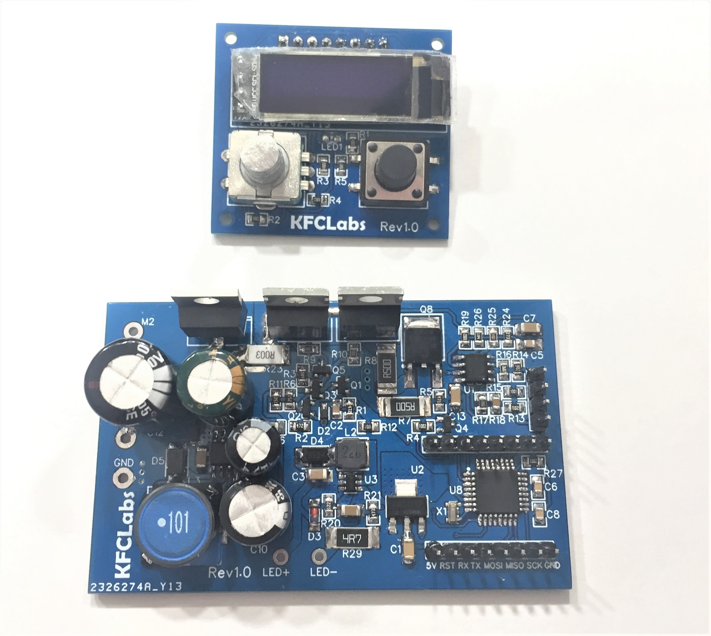 GitHub - sascha432/motor_controller: DC Motor Controller with LED dimmer