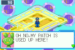 Asked again, the Mr.Prog: OH NO,MY PATCH IS USED UP HERE!