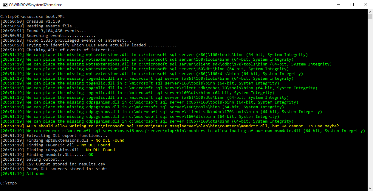 "Microsoft SQL Server 2022 installed to an insecure directory"